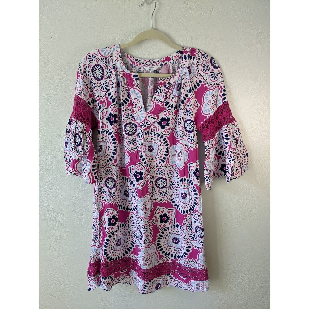 Crown & Ivy floral peasant dress Sz XS